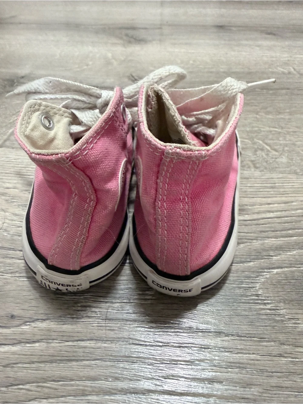Converse Kids Pink High-Top Sneakers